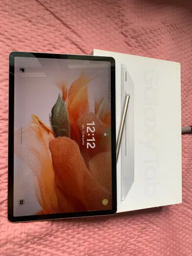 Samsung Galaxy Tab S7 Fe 4g 12,4'' 128gb Com S Pen cinza (Usado, apresenta riscos na tela)