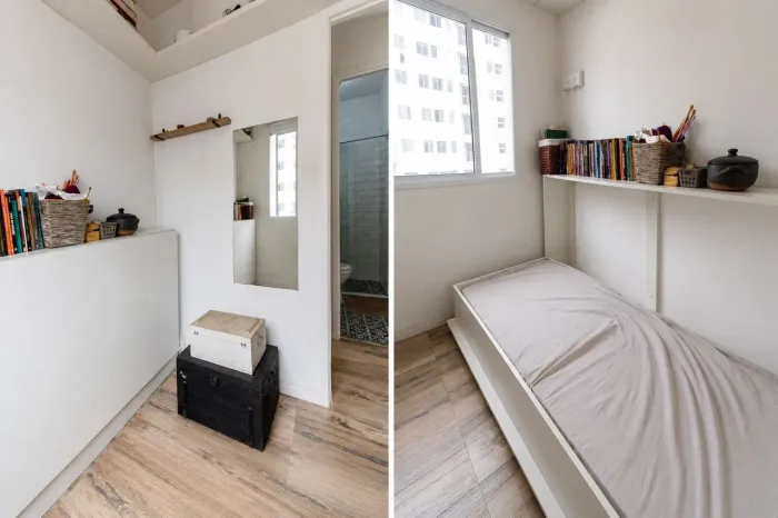 Cama retrátil de solteiro