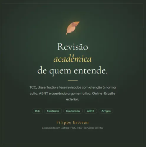Revisão de TCC, Dissertação e Tese - ABNT - Atendimento Online