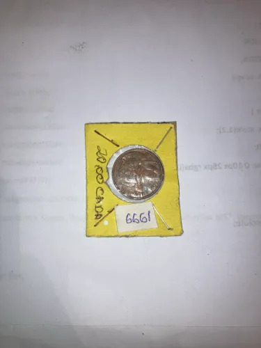 Moeda de 1999 de 5 centavos 