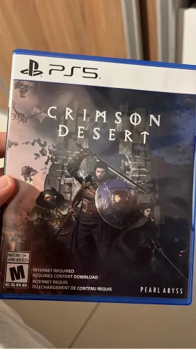 crimson desert vendo ou troco por lançamentos ps5