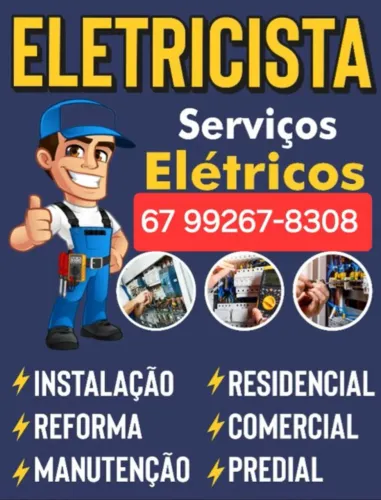 Eletrecista residencial emergência