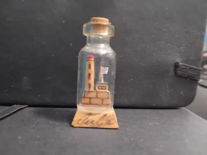 Miniatura de colecionador Farol do Castelo del Morro CUBA - Original e Artesanal