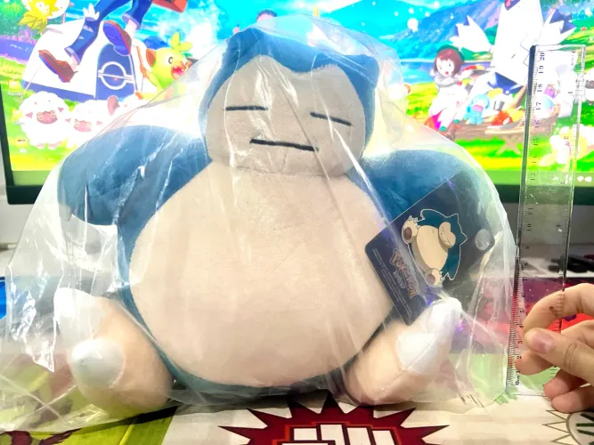 Pelúcia Pokémon Snorlax - NOVO