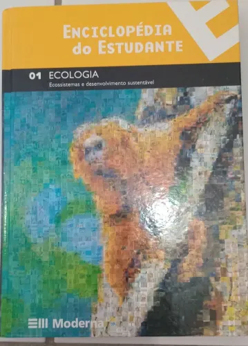 Livro de ecologia editora Moderna