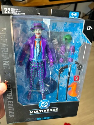 Boneco Coringa Batman 1989 Mcfarlane Toys Lacrado