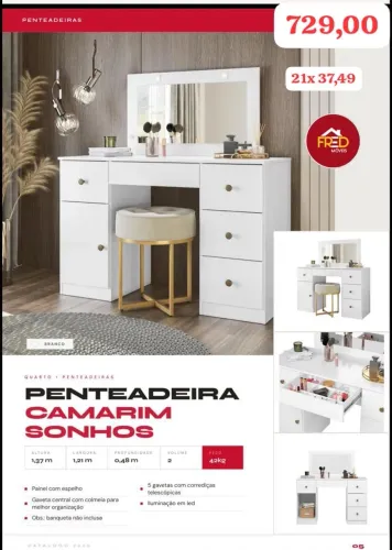 Penteadeira mega promoção 
