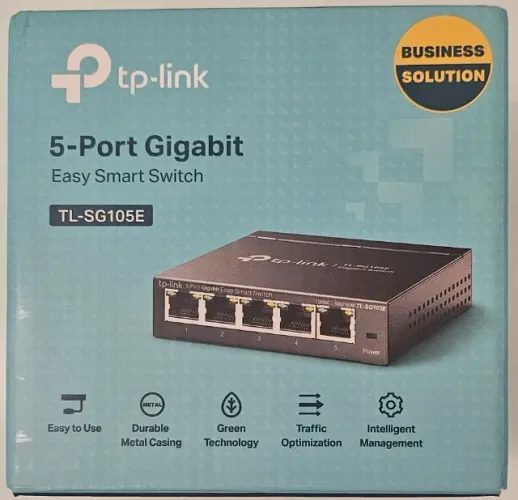 Switch TP-Link TL-SG105E Gigabit 5 Portas Novo