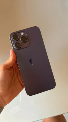 iPhone 14 Pro Max 128GB Roxo Profundo - Funcionando Perfeitamente