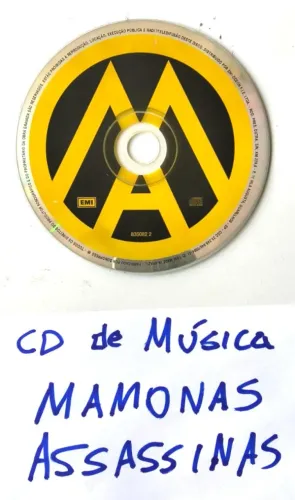 Cd Original Mamonas Assassinas - 1995 (Apenas a Mídia)