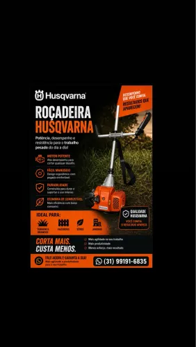 roçadeira husqvarna