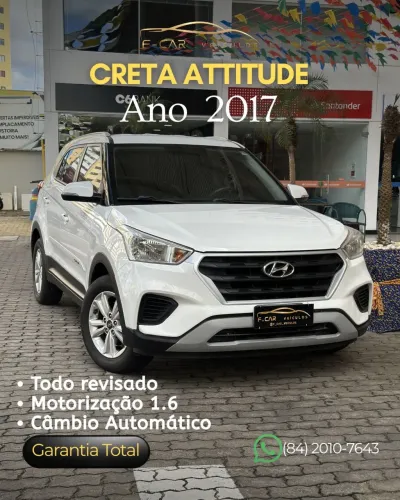 Hyundai Creta Attitude 1.6 16V Flex Aut. 2017