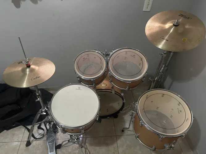 Bateria acústica completa