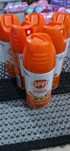OFF aerosol repelente de inseto 170ml lata - kit com 3 unidades Viagem Camping Natureza