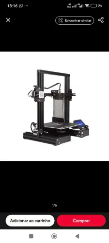 Impressora 3D Ender  De Filamento Nunca Usada 