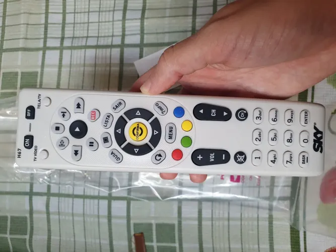 Controle remoto Sky HDTV DVR