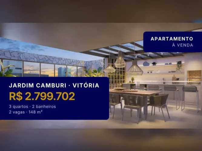 Viva o Extraordinário em Jardim Camburi: Cobertura com Estrutura para Spa