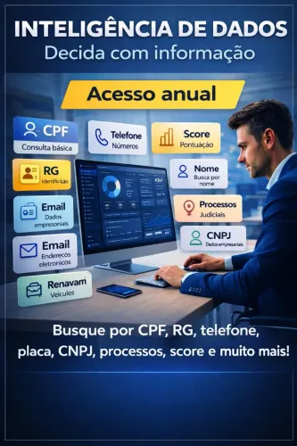 Pesquisa de Dados Completa CNPJ CPF SCORE ANUAL