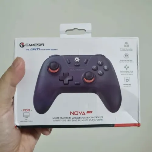 Controle GameSir Nova Lite Novo | PC | Switch | Android | Sem Fio Anti Drift