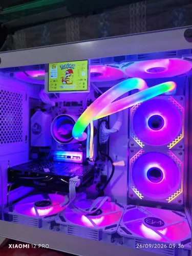 CPU gamer Ryzen branco argb sem gpu