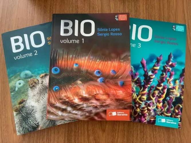 Coleção de biologia completa: BIO 3V - Sônia Lopes e Sergio Rosso (+ Testes ENEM)