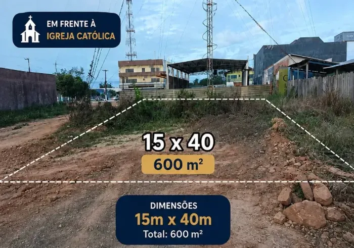 TERRENO À VENDA - CUJUBIM/RO