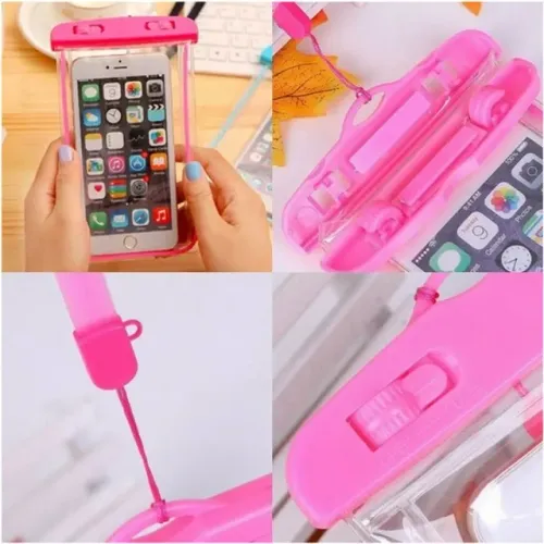 Capinha de Celular à Prova D'Água Presilha