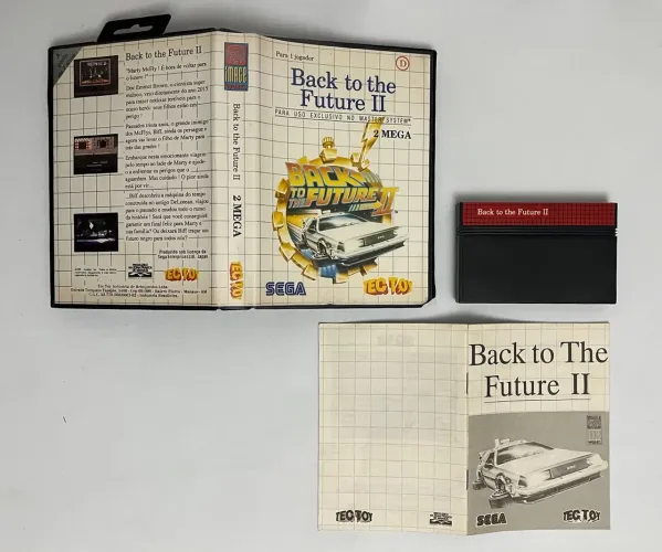 Master System Tec Toy Sega Back to The Future 2