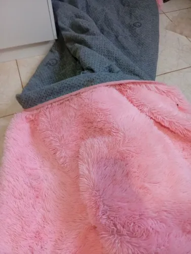 Tapete grande rosa 
