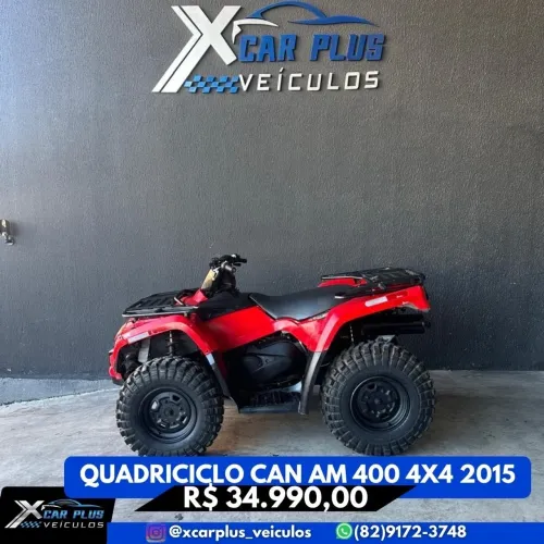 Quadriciclo Can Am 4X4 2015 único dono 