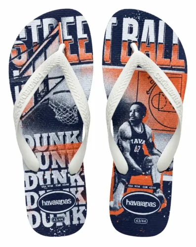 Chinelo Havaianas Masculino Top Athletic Basquete Marinho 43 44