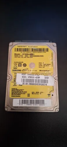 HD Samsung de 320GB + Hitachi de 250GB