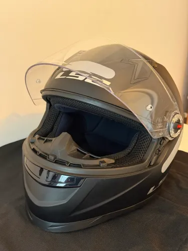 Capacete Ls2 Ff358 Preto Fosco Tam.58 
