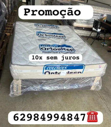 Colchao casal (novo embalado)