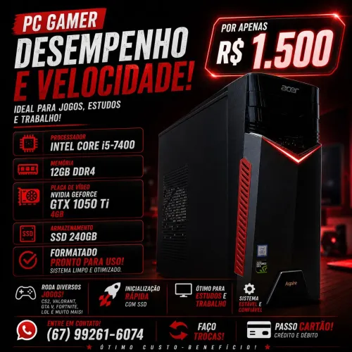Pc Gamer barato