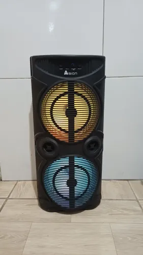 Caixa de som rgb Bluetooth 