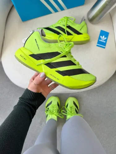 Tênis Importado Adidas Adizero Adios Pro 4 Verde Unissex - Disponível 34 AO 43