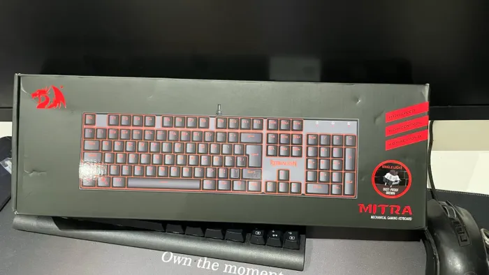 teclado mecânico redragon mitra