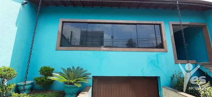 Sobrado com Área Gourmet com Piscina e 05 Dormitórios - Vila Camilópolis, Santo André REF:
