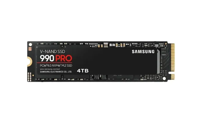 SSD 4TB Samsung 990PRO PC e PS5 NOVO ORIGINAL