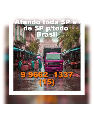 Mudança em Sorocaba TransMudanças hoje sábado orçamento pelo (15) 9/9662/1337