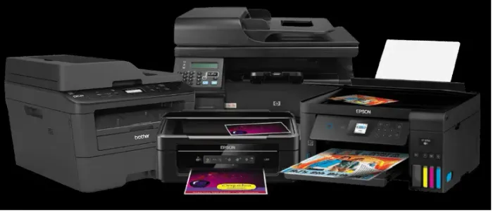 Manutenção de Impressoras, Multifuncionais laser jet, jato de tinta, bulk ink, térmica etc