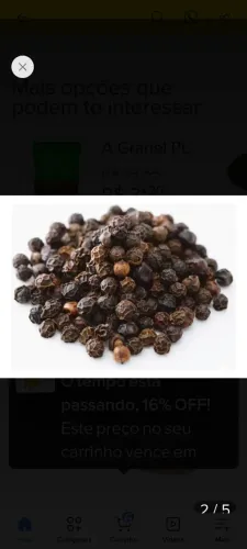 Pimenta Reino Abanada