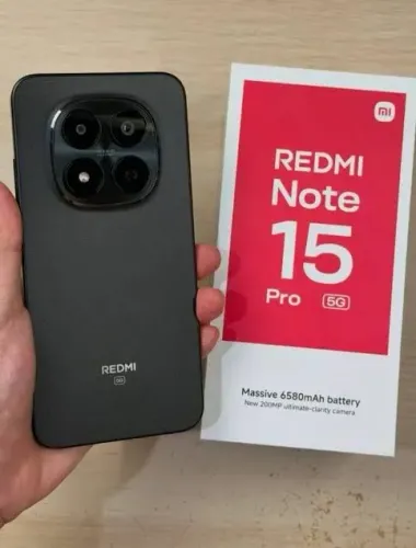 Note 15 Pro 5G na caixa R$ 1.550,00
