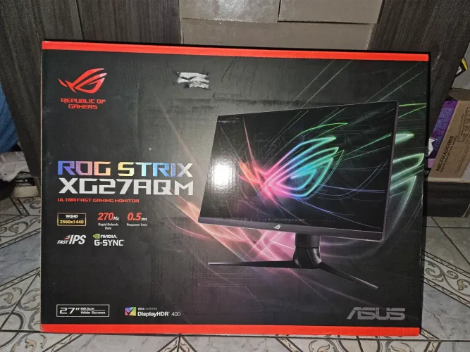 Monitor IPS top Asus ROG STRIX, XG27AQM, 270hz, QHD 2560x1440
