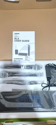 Microfone shure modelo BLX