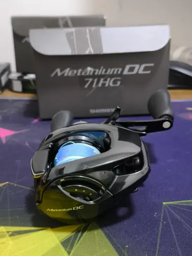 Carretilha shimano metanium DC 71 HG