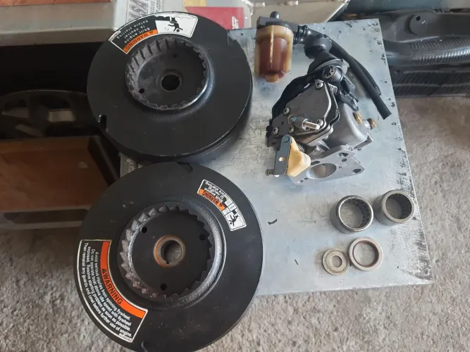 Peças motor popa Mercury 25 hp americano