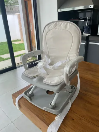 Cadeira de Refeição Portátil Cosco Kids, Pop, Bege