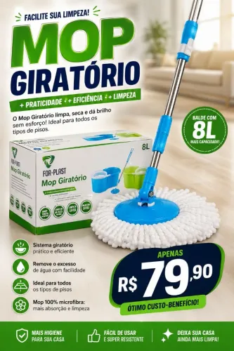 Mop giratório